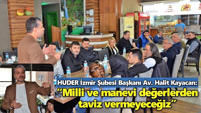 AVUKATLAR 'HUDER İZMİR KAHVALTISI'NDA BULUŞTU