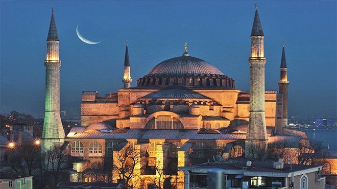 Ayasofya'yı La ilahe illallah mahyası süsleyecek