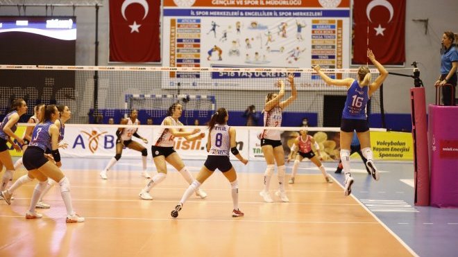 Aydın’ın Sultanları Bolu’ya geçit vermedi: 3-0