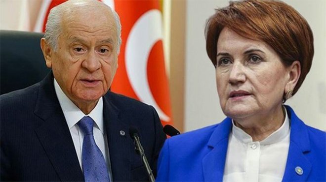 Bahçeli'den Akşener'e sert sözler