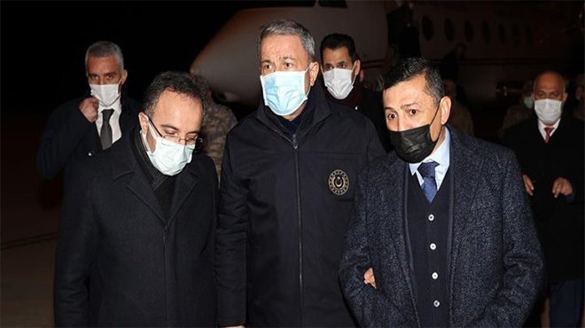 Bakan Akar: Kazanın olumsuz hava şartları değerlendirilmektedir