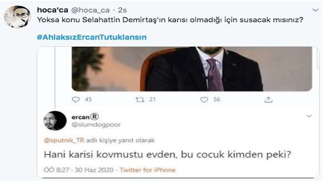Bakan Albayrak'ın eşi ve yeni doğan oğluna ilişkin çirkin paylaşımlara tepki