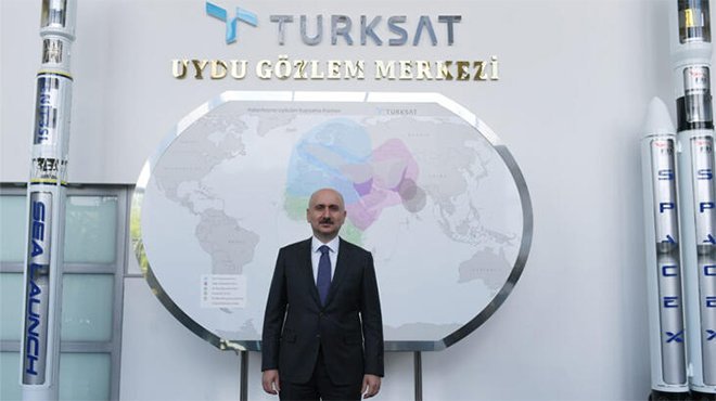 Bakan Karaismailoğlu: Türksat 5A uydusunu teslim aldık