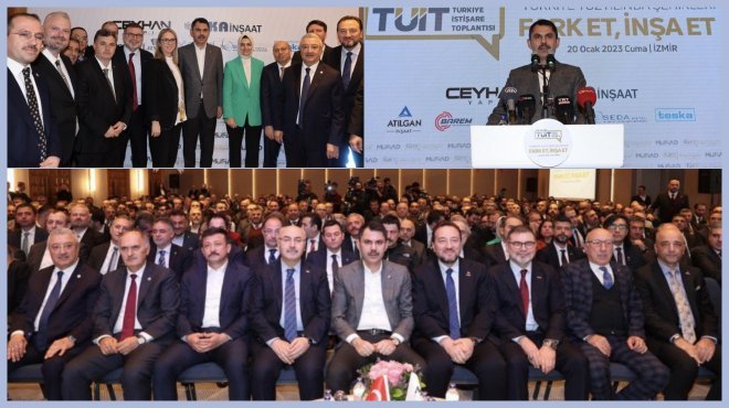 BAKAN MURAT KURUM İZMİR'DE MÜSİAD TÜRKİYE İSTİŞARE TOPLANTISI’NA KATILDI