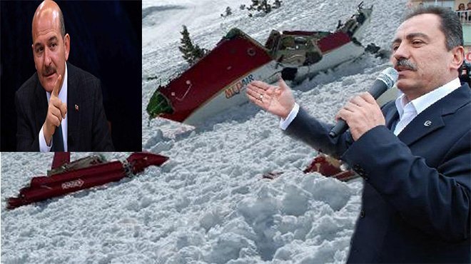 BAKAN SOYLU : YAZICIOĞLUNDAN SONRA BİZ DE O HELİKOPTERLE GİDECEKTİK