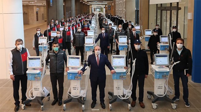 Bakan Varank: İnşallah Mayıs sonuna kadar beş bin cihaz üretilmiş olacak