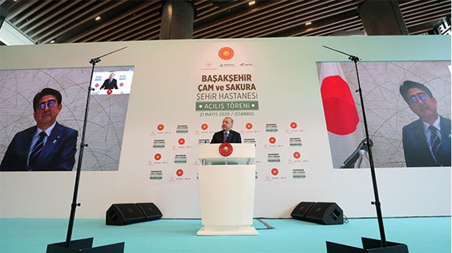 Başakşehir Çam ve Sakura Şehir Hastanesi törenle açıldı