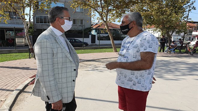Başkan Arda ve ekibinden Sarnıç çıkarması