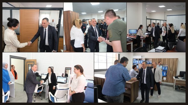 BAŞKAN BALABAN PERSONELİYLE BAYRAMLAŞTI...
