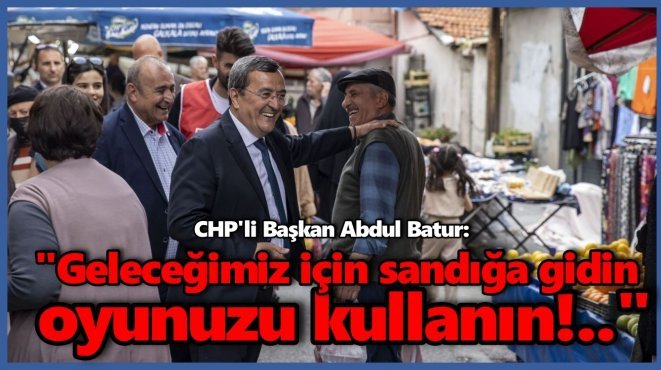 BAŞKAN BATUR’DAN SANDIĞA DAVET