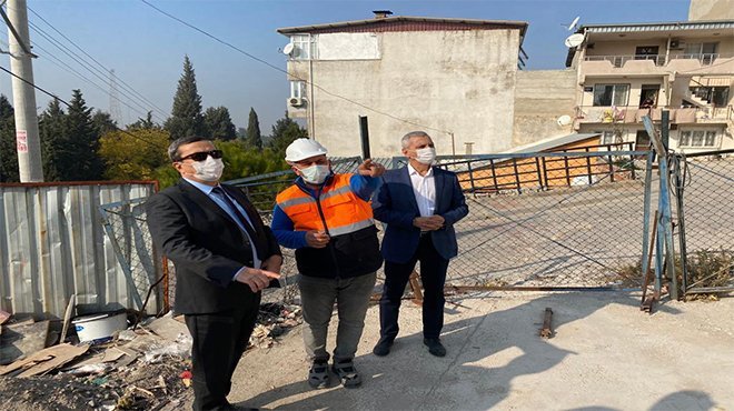 Başkan Batur’dan tesis inşaatlarına denetleme