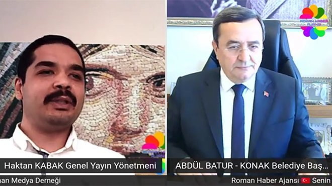 BAŞKAN BATUR, KONAKLI ROMANLARA SESLENDİ