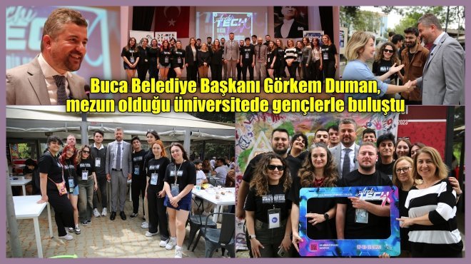 BAŞKAN DUMAN’A MEZUN OLDUĞU FAKÜLTEDE BÜYÜK İLGİ