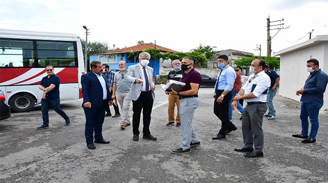 Başkan Engin’in sokak mesaisi!
