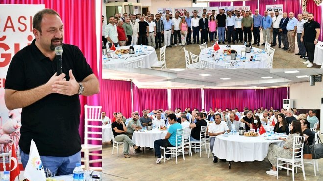 BAŞKAN GÜMRÜKÇÜ MÜTEAHHİTLER İLE BULUŞTU