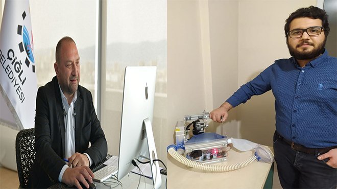Başkan Gümrükçü yerli solunum cihazını tanıttı