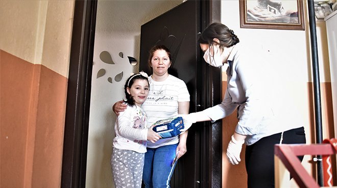 Başkan İduğ: Bir gülücük tüm yorgunluğa değer