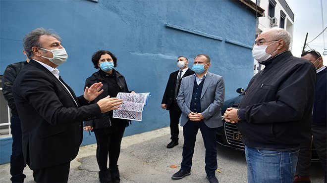 Başkan İduğ’dan Kentsel yenileme turu