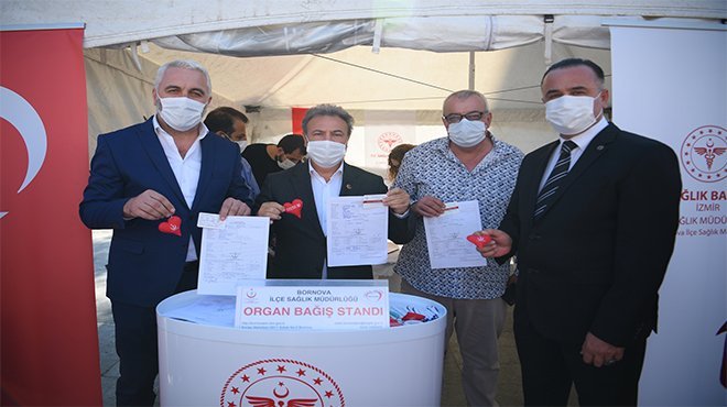 Başkan İduğ: “Kalbimi Bornova’ya bağışlıyorum”