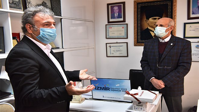 Başkan İduğ, muhtarları ziyaret etti