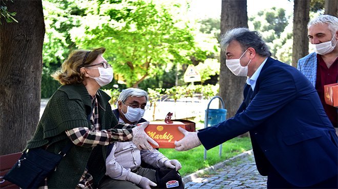 Başkan İduğ’un çınarlarla buluşması