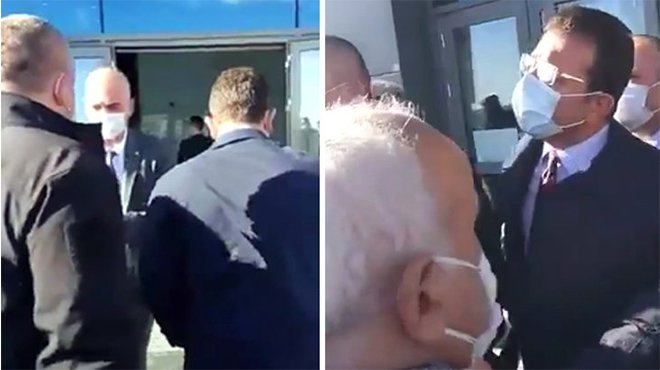 Başkan İmamoğlu, kendisini protesto eden taksicilere tepki gösterdi
