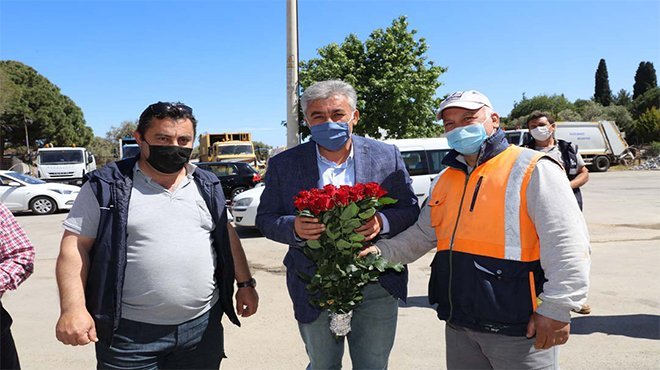 Başkan İnce, Çalışan Personelle Bayramlaştı