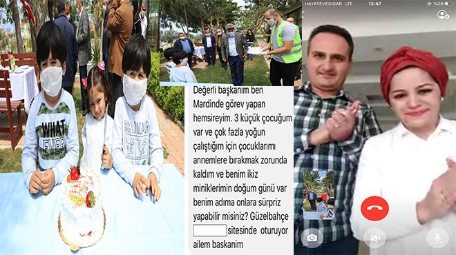 Başkan İnce'den İnce davranış