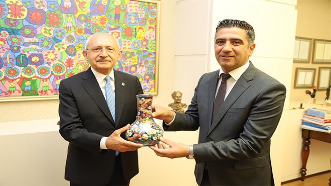 Başkan Kayalar Kılıçdaroğlu’nu Ziyaret Etti