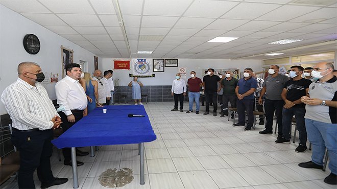 Başkan Kılıç’tan gün boyu bayramlaşma mesaisi