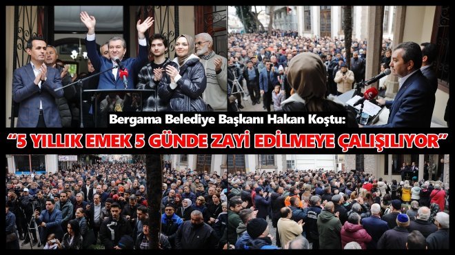 BAŞKAN KOŞTU: ‘BANA YAPILAN İTİBAR SUİKASTI VE HAYSİYET CELLATLIĞI…’