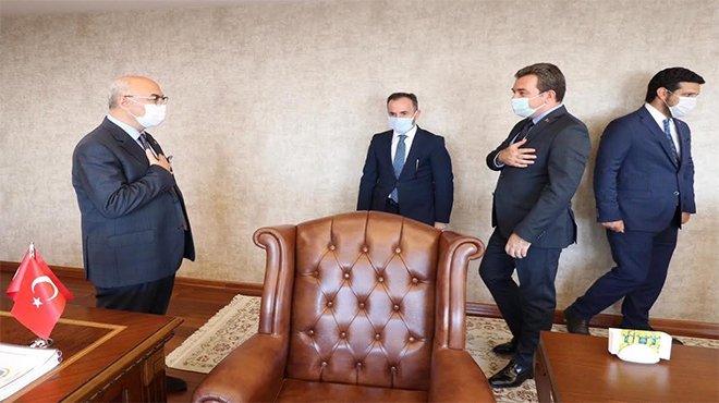 Başkan Koştu’dan Vali Köşger’e hayırlı olsun ziyareti
