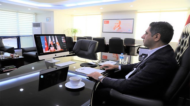 Başkan Mustafa Kayalar AB Proje Toplantısına Katıldı