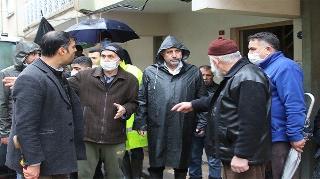 BAŞKAN SANDAL, 16 SAATTİR SAHADAYIZ!