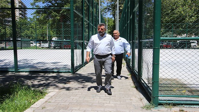 Başkan Sandal, çalışmaları inceledi