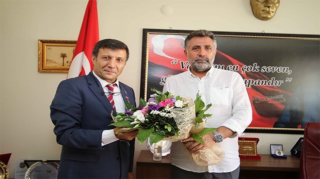 Başkan Sandal'dan gazilere ziyaret