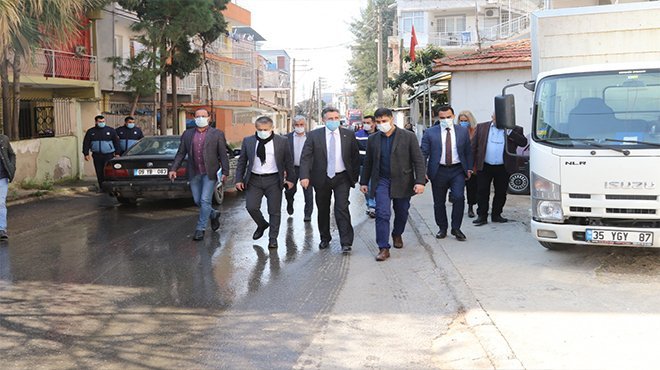 BAŞKAN SANDAL, SEL FELAKETİNİN YARALARINI SARIYOR