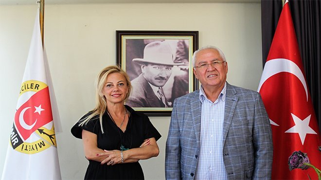 BAŞKAN SELVİTOPU İGC’Yİ ZİYARET ETTİ