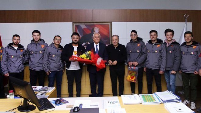 Başkan Selvitopu’na Göztepe ziyareti