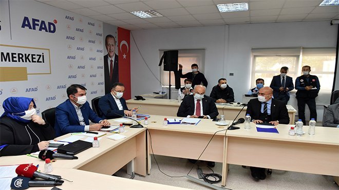 Başkan Soyer AFAD’daki toplantıda konuştu