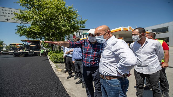 Başkan Soyer asfalt rekoru sözünü tutuyor
