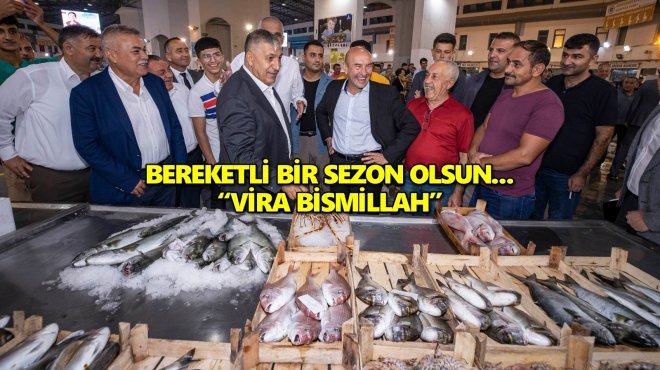BAŞKAN TUNÇ SOYER'DEN AV SEZONUNU AÇAN BALIKÇILARA ZİYARET...