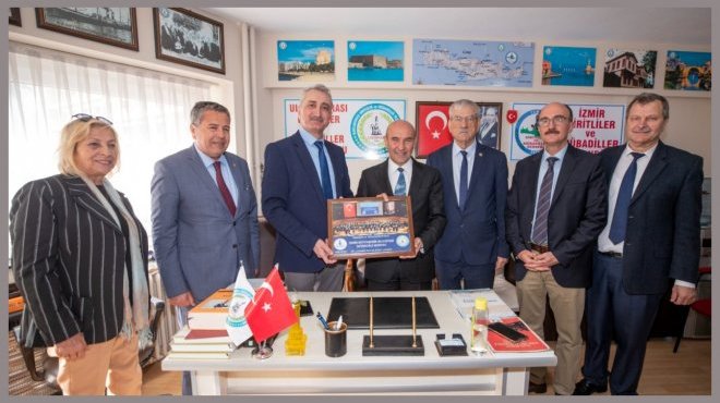 BAŞKAN SOYER’DEN MÜBADİLLERE ZİYARET…