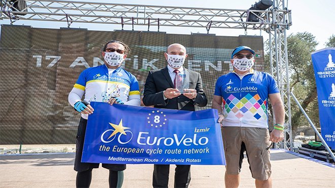 Başkan Soyer Euro Velo 8. Akdeniz Rotası İzmir Güzergahı’nı açtı