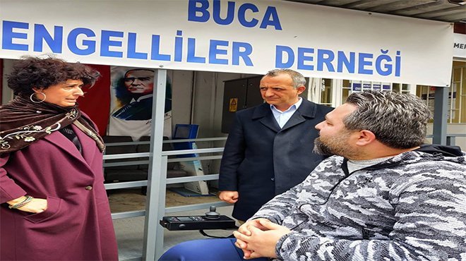 Başkan Soyer'in Eşi Neptun Soyer, Buca Engelliler Derneğini Ziyaret Etti