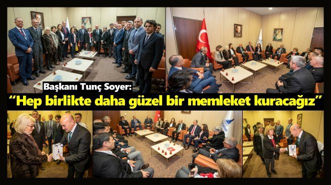 BAŞKAN SOYER, İZMİR’DEKİ ŞEHİT VE GAZİ YAKINLARINI AĞIRLADI