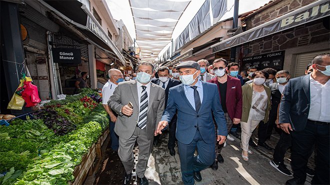 Başkan Soyer: Kemeraltı'nı dünyanın vitrinine koyacağız
