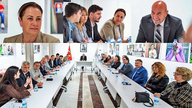 BAŞKAN SOYER, KENT KONSEYİ'NİN YENİ BAŞKANI NİLAY KÖKKILINÇ’I AĞIRLADI