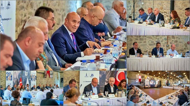 BAŞKAN SOYER TARİHİ İKTİSAT KONGRESİ İÇİN İŞÇİLERLE BULUŞTU