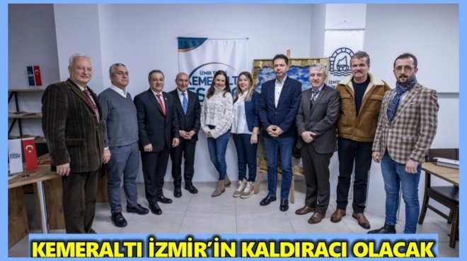 BAŞKAN SOYER TARİHİ KEMERALTI ESNAF DERNEĞİ ÜYELERİYLE BİR ARAYA GELDİ
